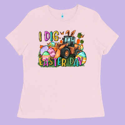 I Dig Easter Day Ladies Tee Designed By Cowgirlartshop