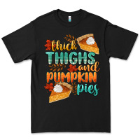 Black thick thighs and pumpkin pies Premium Tee - CowGirlArtShop