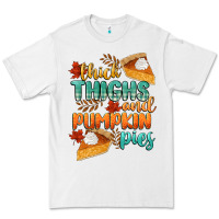 White thick thighs and pumpkin pies Premium Tee - CowGirlArtShop