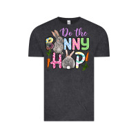Vintage Black Do the bunny hop Easter Vintage Tee - OliviaCreatesArt