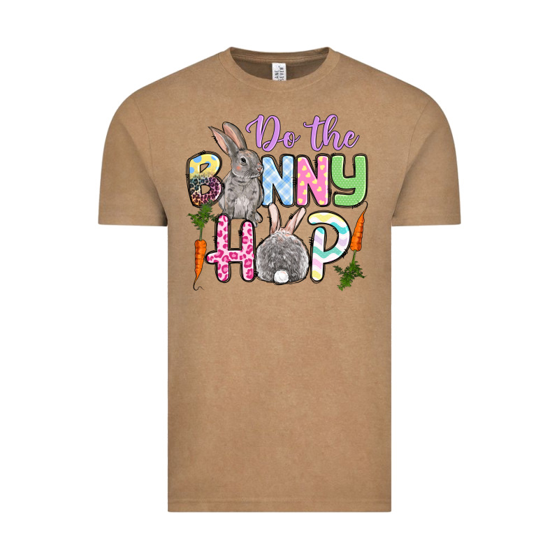 Do The Bunny Hop Easter Vintage Tee by OliviaCreatesArt | Teevron