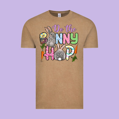 Do The Bunny Hop Easter Vintage Tee Designed By Oliviacreatesart