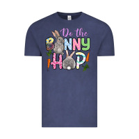 Vintage Denim Do the bunny hop Easter Vintage Tee - OliviaCreatesArt