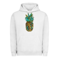 Pigment Lunar Rock leopar turquoise pineapple Urban Hoodie - JahusDesignShop
