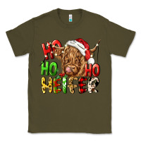 Army Green ho ho ho heifer Classic Tee - CowGirlArtShop