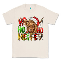Natural ho ho ho heifer Classic Tee - CowGirlArtShop