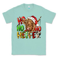 Seafoam ho ho ho heifer Classic Tee - CowGirlArtShop