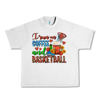 Lunar Rock I Run On Coffee And Basketball Frappe Urban Heavy Tee - FaDigitalArtStudio