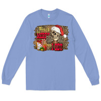Colony Blue this is as merry as i get skull Long Sleeve Tee - FaDigitalArtStudio