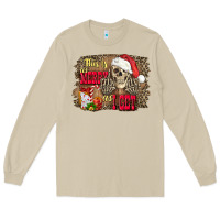 Mushroom this is as merry as i get skull Long Sleeve Tee - FaDigitalArtStudio