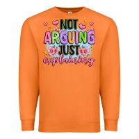 Carrot not arguing just explaining Premium Sweatshirt - JahusDesignShop