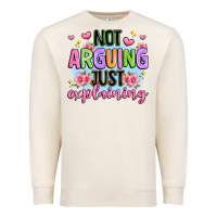 Sandshell not arguing just explaining Premium Sweatshirt - JahusDesignShop