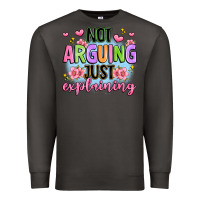 Smoke not arguing just explaining Premium Sweatshirt - JahusDesignShop