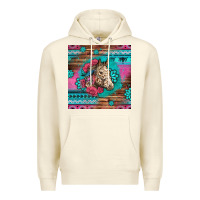 Sandshell floral horse Premium Hoodie - LillyAllenDesigns