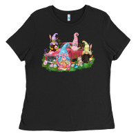 Easter Gnomies Truck  Easter Day Ladies Tee | Teevron
