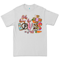Dove Grey oh how he loves us Premium Tee - CowGirlArtShop