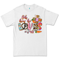 White oh how he loves us Premium Tee - CowGirlArtShop