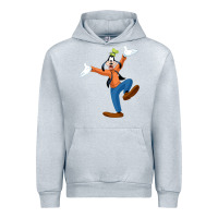 Heather Grey goofy Urban Hoodie - baoMotion