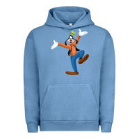 Pigment Pebble Blue goofy Urban Hoodie - baoMotion