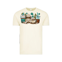 Vintage Arctic bull skull coffee cups Vintage Tee - OliviaCreatesArt