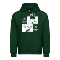 Forest Green hunter gon and killua anime manga Urban Hoodie - baoMotion