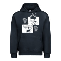 Navy hunter gon and killua anime manga Urban Hoodie - baoMotion