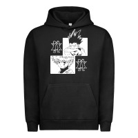 Pigment Black hunter gon and killua anime manga Urban Hoodie - baoMotion
