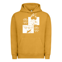 Pigment Peanut Butter hunter gon and killua anime manga Urban Hoodie - baoMotion