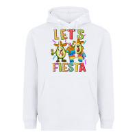 White let's fiesta Heavyweight Hoodie - JahusDesignShop
