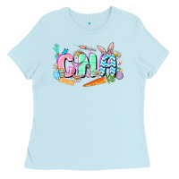 Baby Blue Easter CNA  Easter Day Ladies Tee - CowGirlArtShop