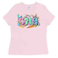 Bubblegum Pink Easter CNA  Easter Day Ladies Tee - CowGirlArtShop