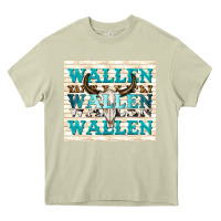 Mossy wallen with bull skull Heavy Core Tee - TumblerDesignByShophia