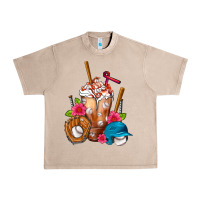 French Oak Baseball Frappe Urban Heavy Tee - FaDigitalArtStudio