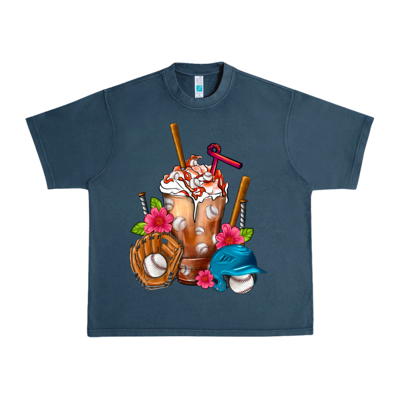 Baseball Frappe Urban Heavy Tee by FaDigitalArtStudio | Teevron