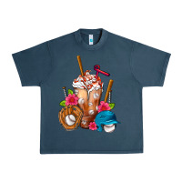 Midnight Navy Baseball Frappe Urban Heavy Tee - FaDigitalArtStudio