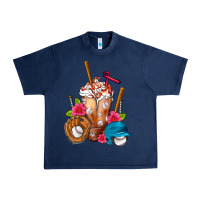 Navy Baseball Frappe Urban Heavy Tee - FaDigitalArtStudio