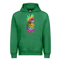 Emerald tie dye pineapple Urban Hoodie - JahusDesignShop
