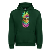 Foreset Green tie dye pineapple Urban Hoodie - JahusDesignShop