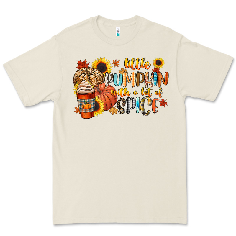 Little Pumpkin With A Lot Of Spice Premium Tee by CowGirlArtShop | Teevron