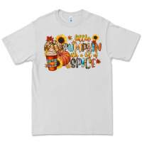 Dove Grey little pumpkin with a lot of spice Premium Tee - CowGirlArtShop