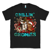 Black chillin with my gnomies Classic Tee - CowGirlArtShop