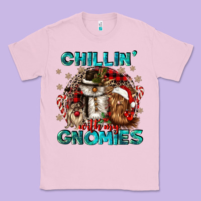 Chillin With My Gnomies Classic Tee Designed By Cowgirlartshop