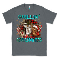 Charcoal Heather chillin with my gnomies Classic Tee - CowGirlArtShop