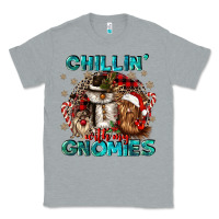 Heather Grey chillin with my gnomies Classic Tee - CowGirlArtShop
