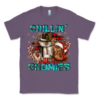 Lavender chillin with my gnomies Classic Tee - CowGirlArtShop