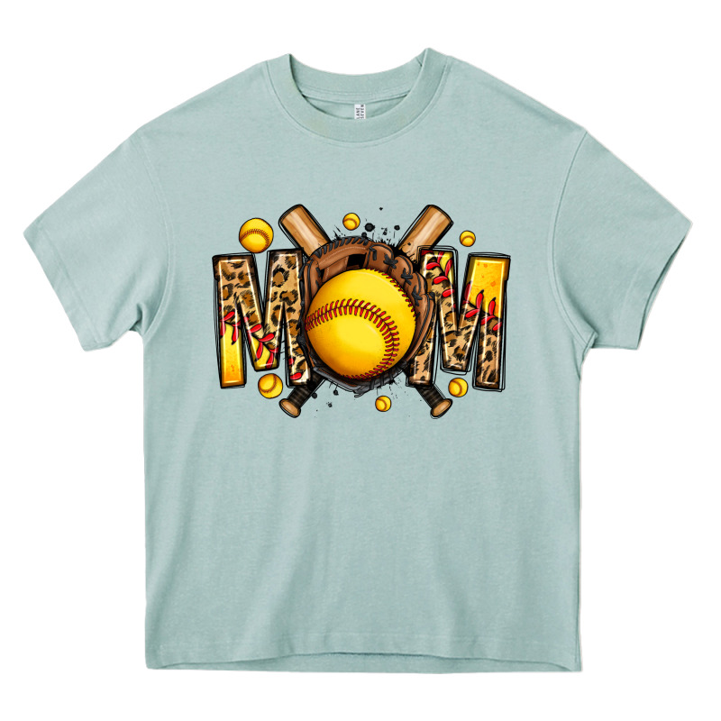 Softball Mom Heavy Core Tee by Jasminsmagicworld | Teevron