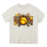 Cream softball mom Heavy Core Tee - Jasminsmagicworld