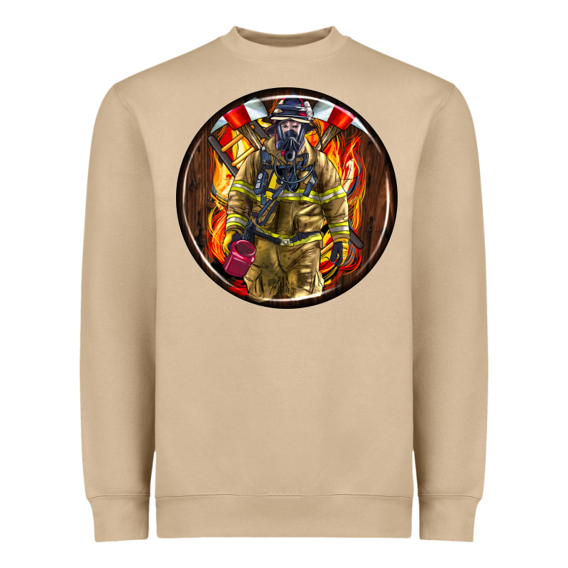 Firefighter Coasters Heavyweight Sweatshirt by AdoDesignShop | Teevron