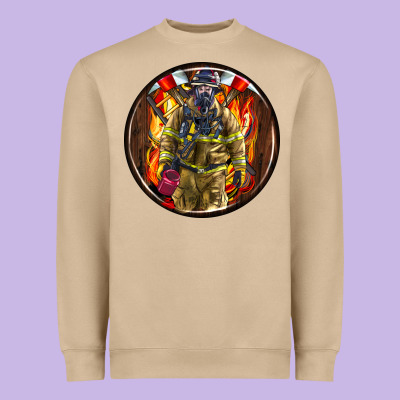 Firefighter Coasters Heavyweight Sweatshirt Designed By Adodesignshop