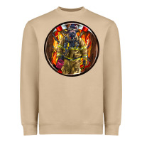 Mushroom firefighter coasters Heavyweight Sweatshirt - AdoDesignShop